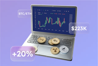 Tecnologia di visualizzazione del sistema di trading automatizzato AI su Salda Scortanza